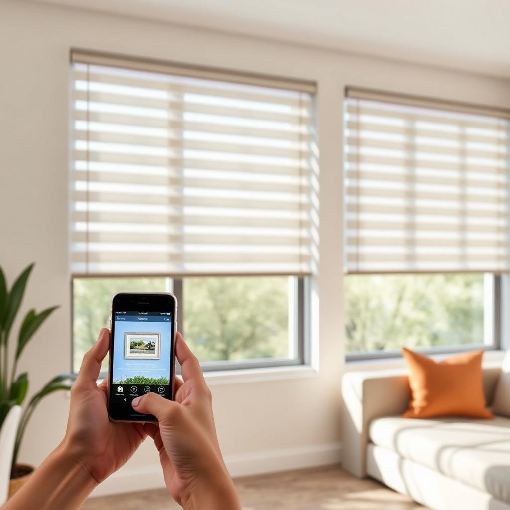 Smart blinds consultation and installation preview